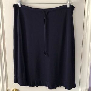 Navy blue skirt